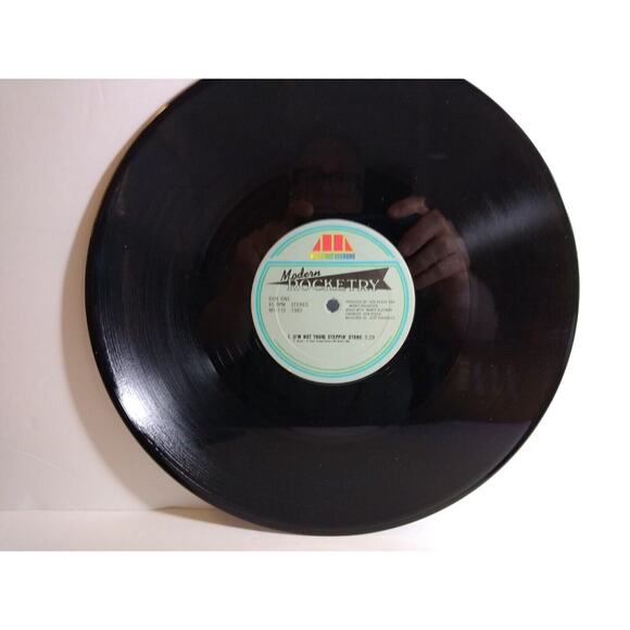 Modern Rocketry I'm Not Your Steppin' Stone Vinyl 12" Record Synth-Pop Monkees - Picture 3 of 3